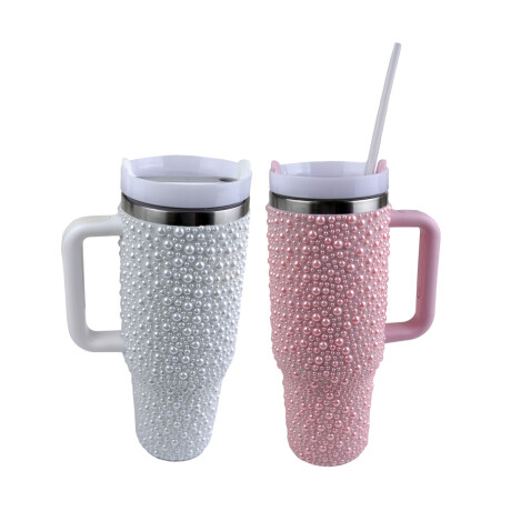 MUG ACERO COLOR DISEÑO PERLAS MUG ACERO COLOR DISEÑO PERLAS
