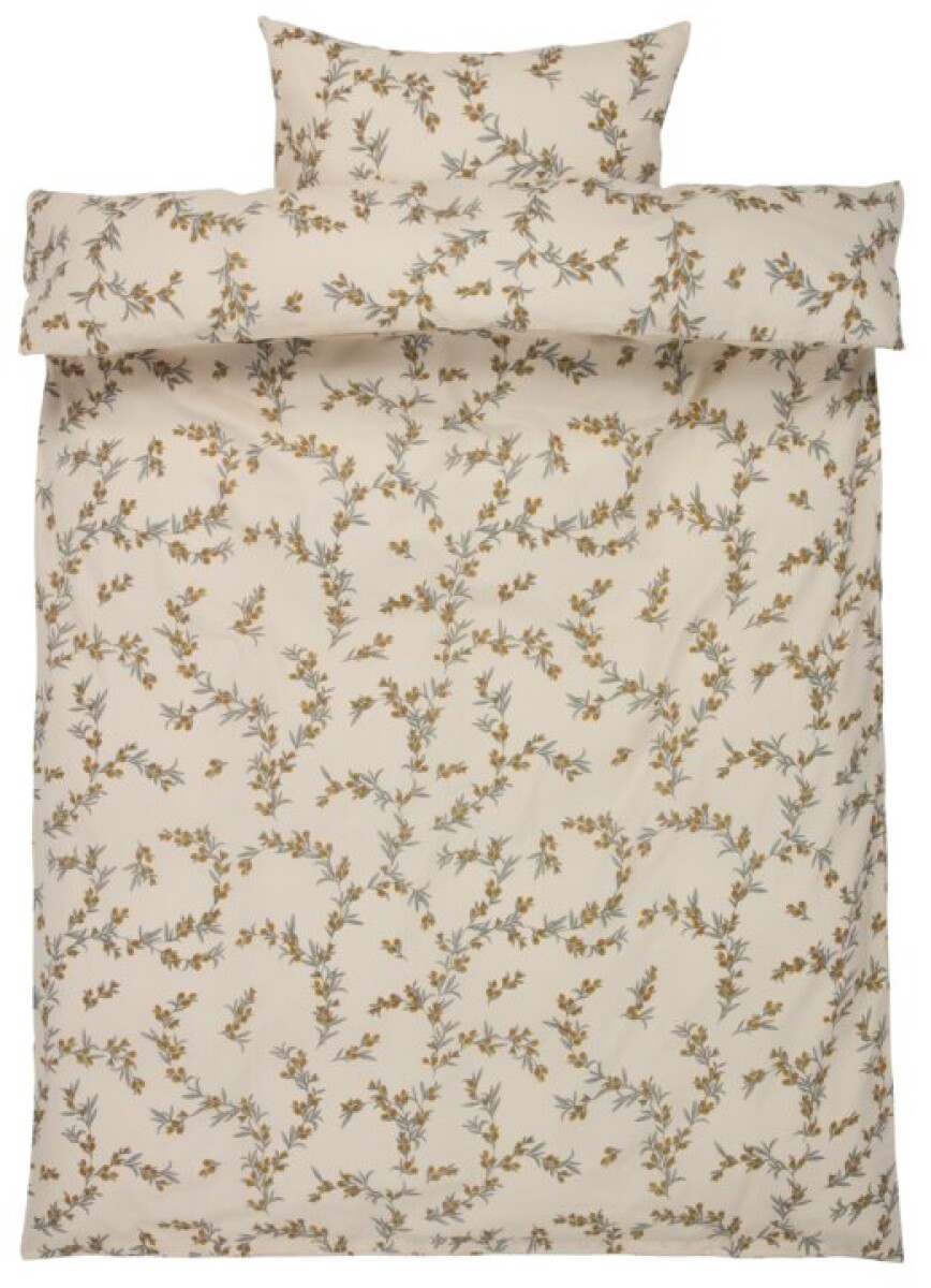 Juego funda nórdica MIRANDA 155x220 natural 