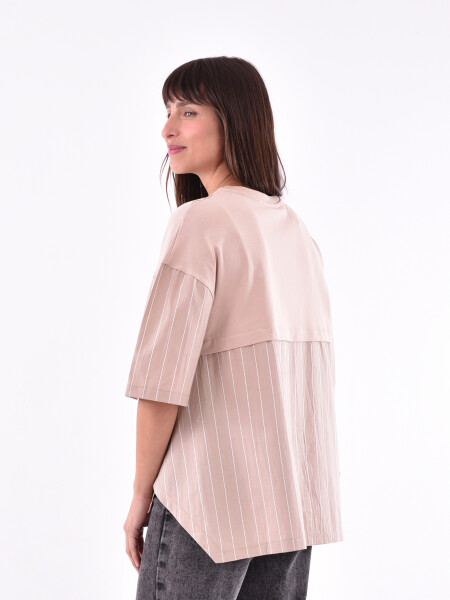 REMERA YADIRA TOSTADO