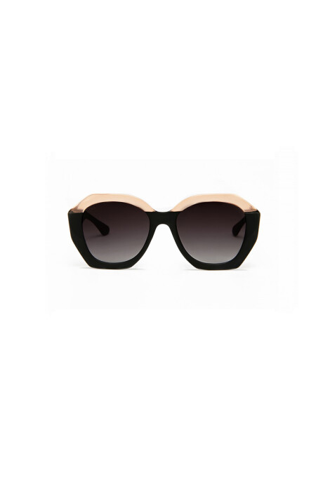 Lentes Tiwi Vega Bicolour Black / Pink With Burgundy Lenses