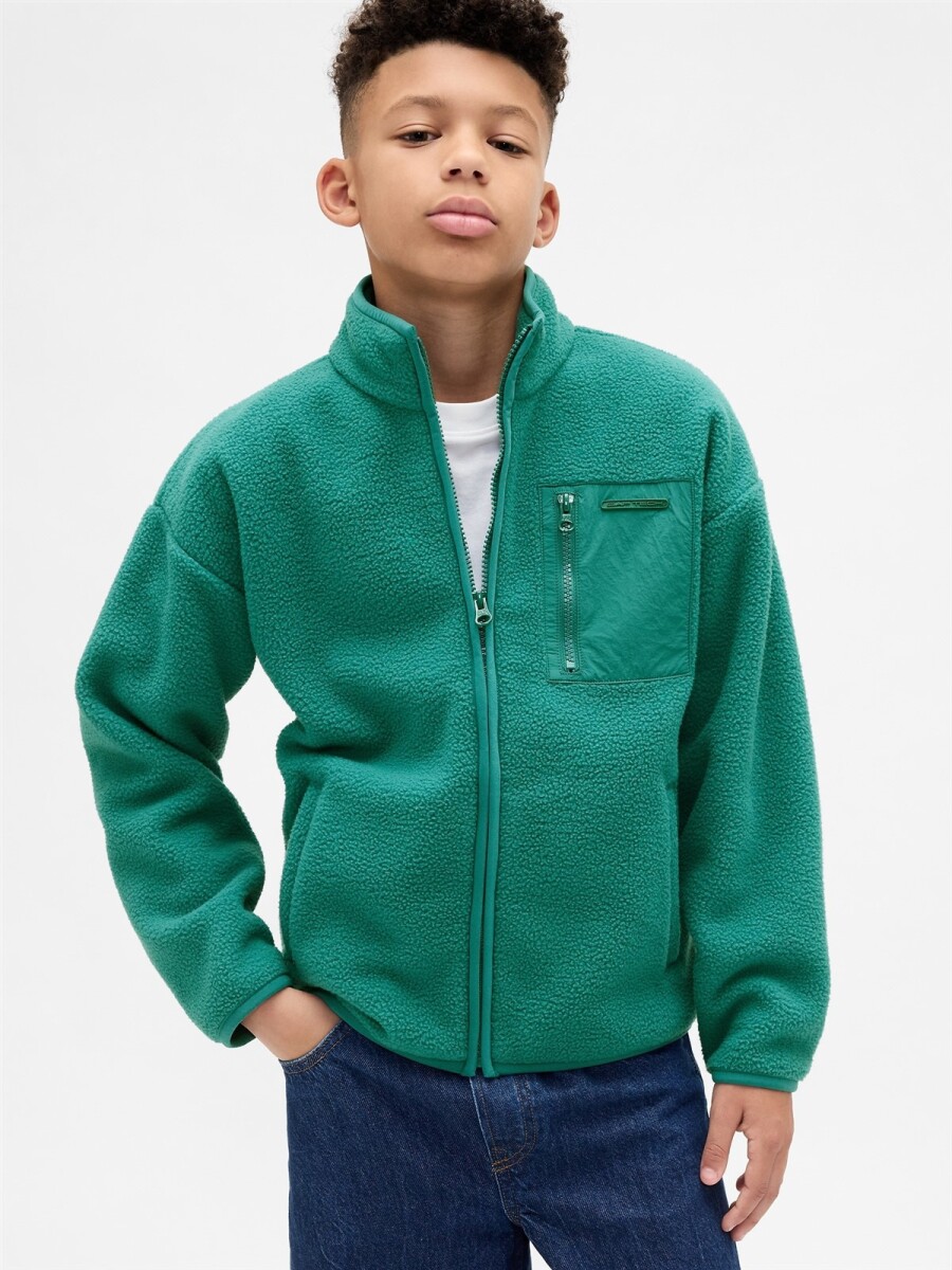 Buzo Polar Con Cierre Niño - Balsam Tree 
