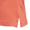Remera Infantil Adidas Cotton Jrs Rojo - Blanco