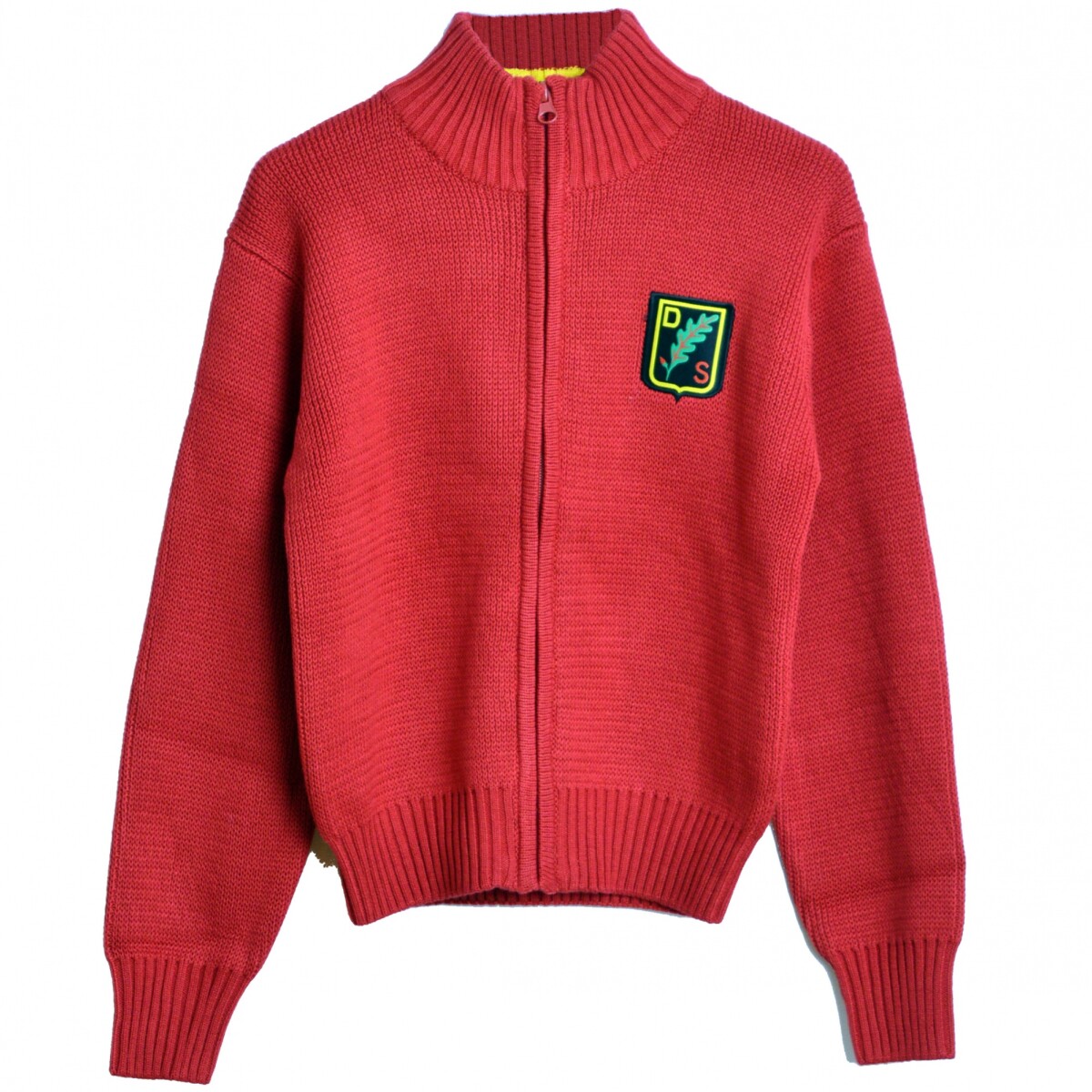 Campera Tejida Colegio Alemán SEC Red