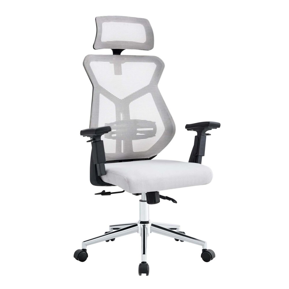 ASIENTO DE OFICINA MALLA GRIS HY1029