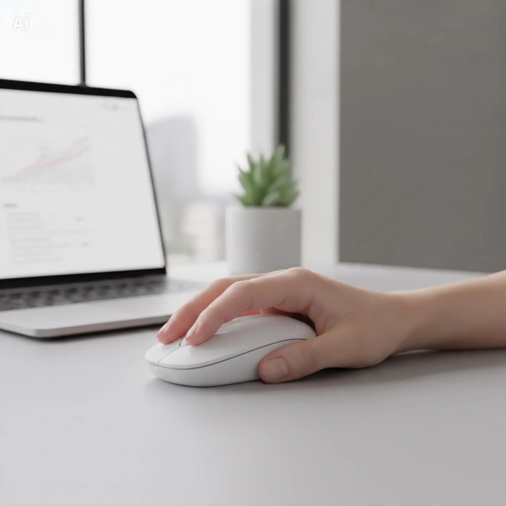 Mouse Yelandar Inalámbrico BLANCO