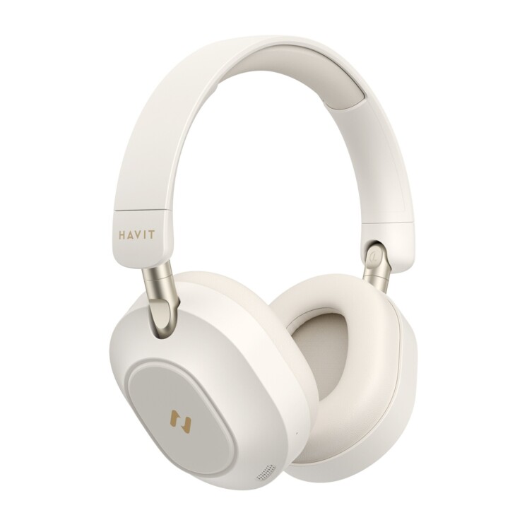 Auriculares inalámbricos Havit H668BT con cancelación de ruido Beige