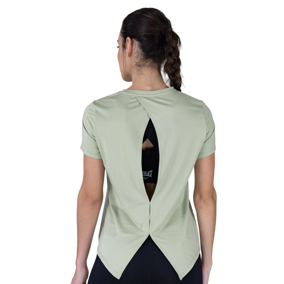 TSHIRT FEM POLY/SPX EVERLAST RYKER RD S - OLIVE 
