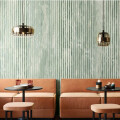 PORCELANATO FLUTED TRAVERTINO JUNGLE "A" 40X120 CM Porcelanato Fluted Travertino Jungle "a" 40x120 Cm