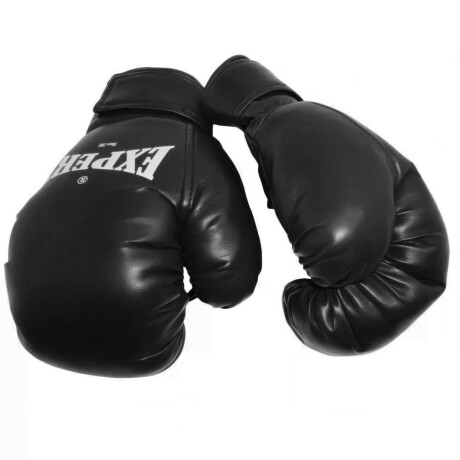 Guante De Boxeo Excelente Calidad Vendas Bolsas N1 Negro