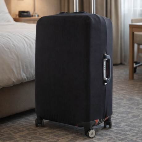 Funda para valija de viaje-ExtraGrande Negro