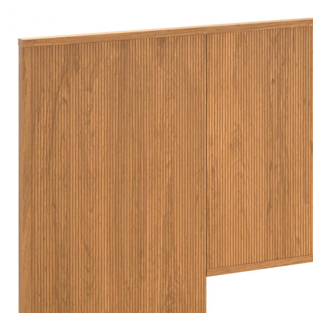 Respaldo 2 plazas continuo Chloe - Moderna Marrón