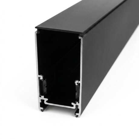 RIEL MAGNETICO PARA EMBUTIR 1M Riel Magnético G2 Embutir 1 Metro Negro