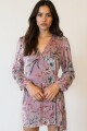 Vestido Malva Rosado Viejo