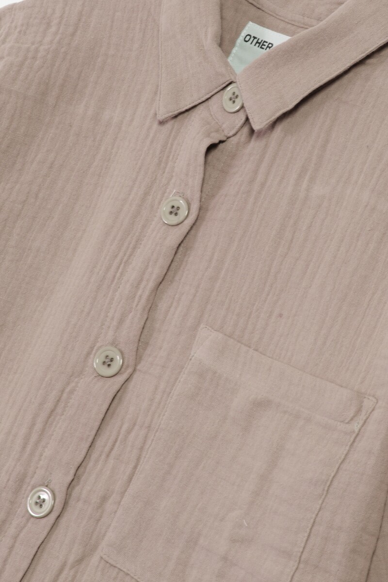 Camisa mangas 3/4 BEIGE