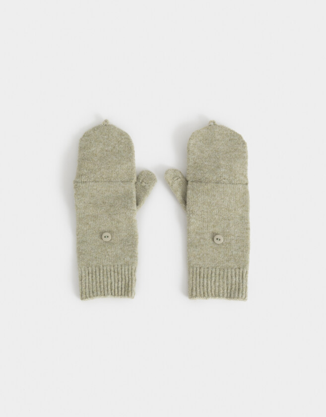 Guantes Varios Guantes Tejidos Mitones - Verde Kaki