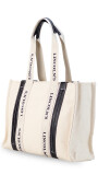 TOTE BAG MALASIA CRUDO C/NEGRO