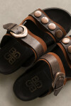 Sandalia Braka Marron