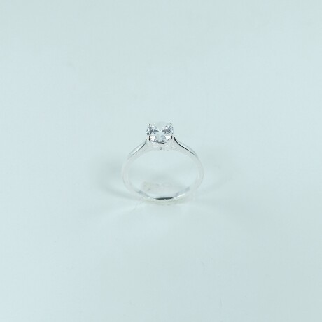 Anillo de plata 925, SOLITARIO con circonia. Anillo de plata 925, SOLITARIO con circonia.
