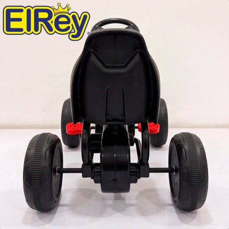 Auto Go Karting Pedal Infantil Cuatriciclo Carrera Rosa