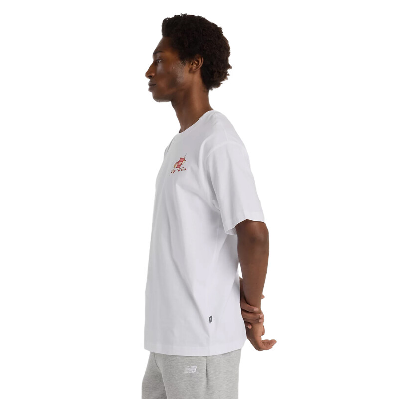 Remera New Balance Spectator - Blanco Remera New Balance Spectator - Blanco