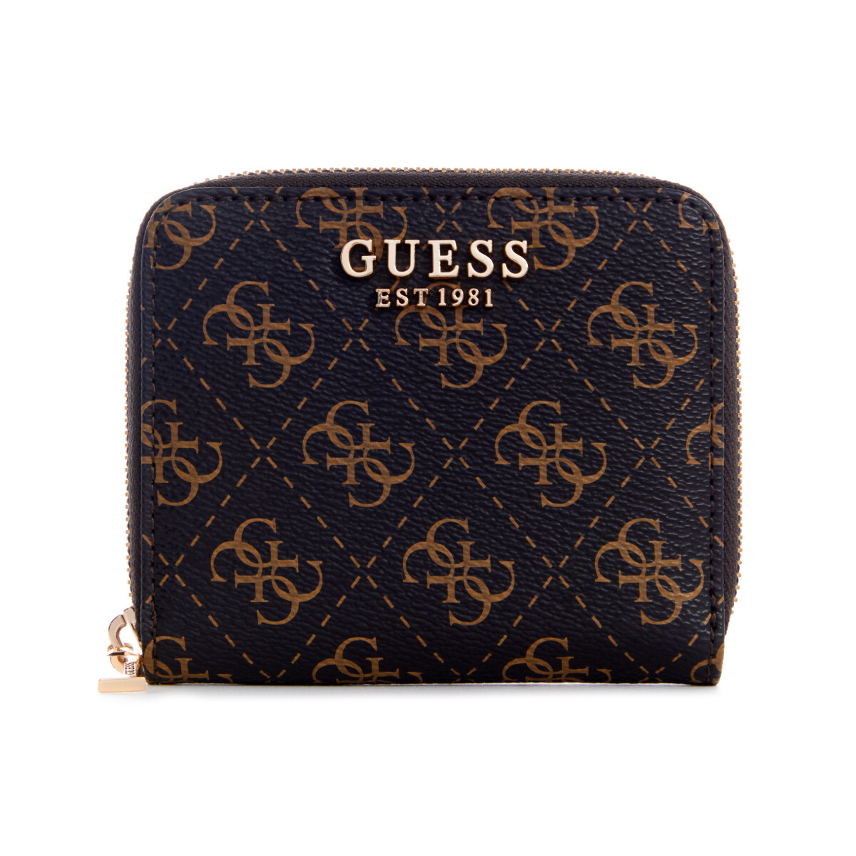 BILLETERA GUESS LAUREL CHICA MARRON 