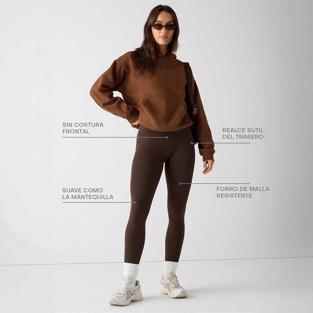 Leggings The No-Seam PureLuxe TLC Mujer Cacao