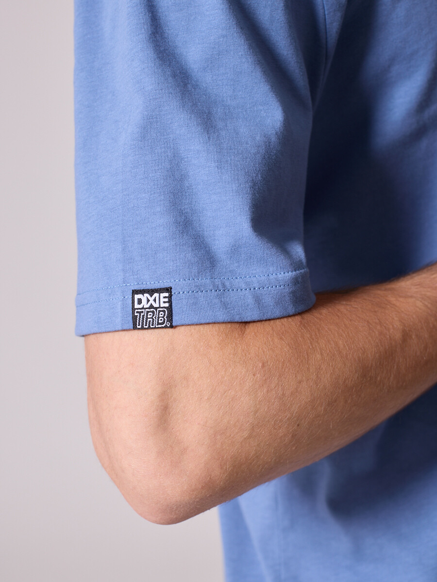 T-SHIRT LAMBRE DIXIE Azul Piedra