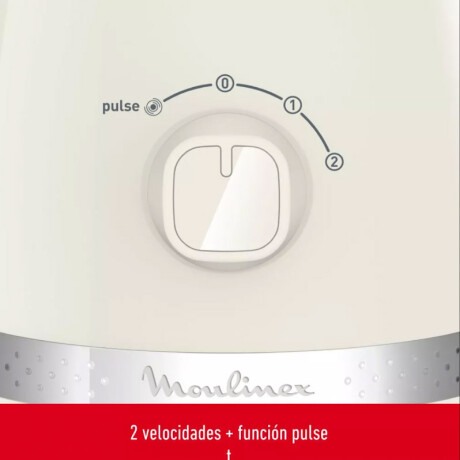 Licuadora Moulinex Soleil, 1,75 Lt, 2 velocidades, 500w. Licuadora Moulinex Soleil, 1,75 Lt, 2 velocidades, 500w.