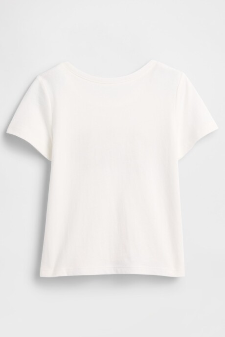 Remera Gráfico Toddler Niña New Off White