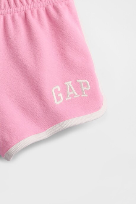 Short Deportivo Logo Gap Toddler Niña May Pink