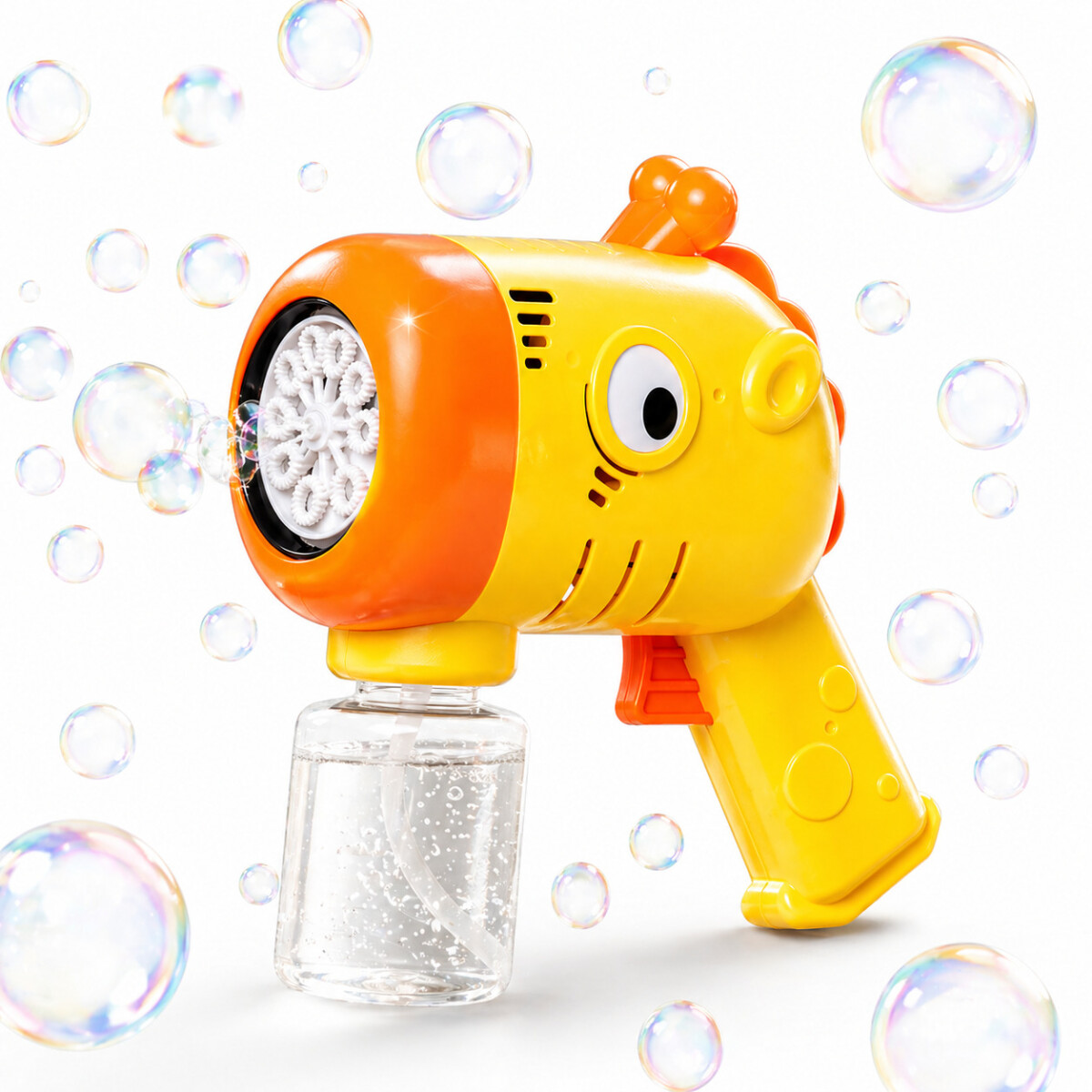 Pistola Burbuja Automatica Burbujero Juguete Recargable - Jirafa 
