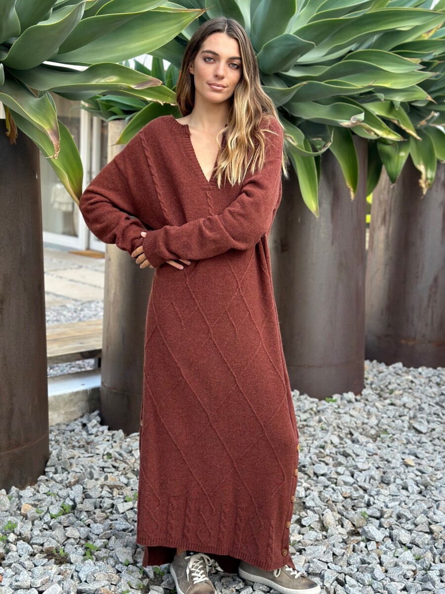 VESTIDO LIV - LADRILLO 