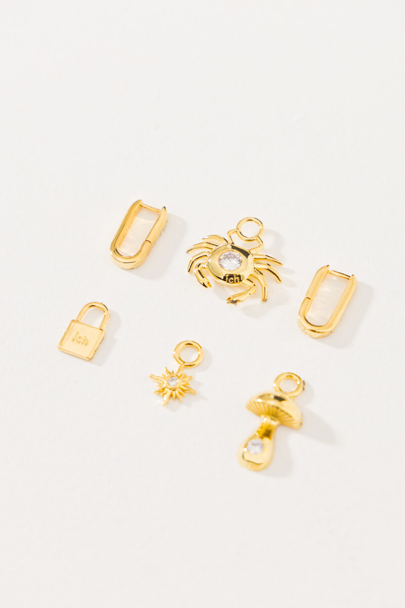 SET LUCKY CHARMS Dorado