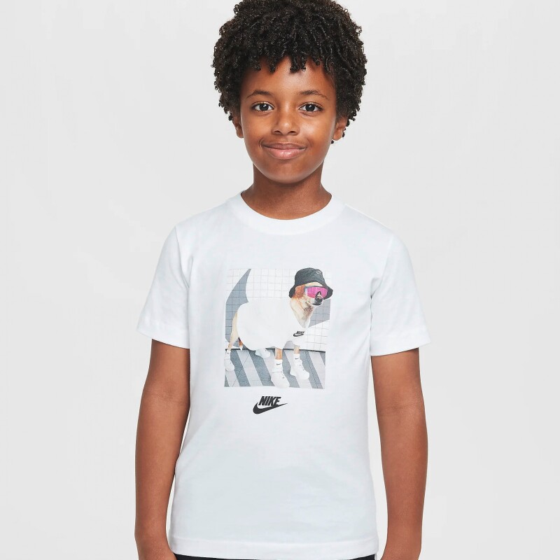 Remera Nike Sportswear Tee Adapt Unisex Blanco