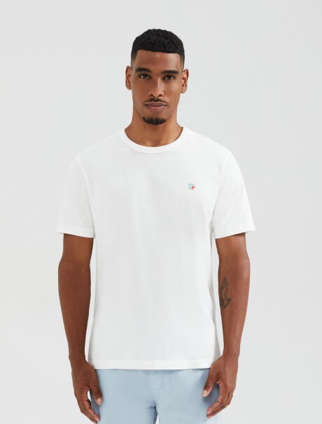 CAMISETA MANGA CORTA CON ESTAMPA BEIGE