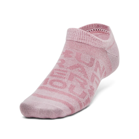 UA Essential No Show 6pk-PNK PNK-697