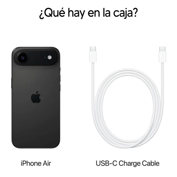 Apple Iphone Air 8/256 Gb 5g CEL IPHONE AIR 8/256 NEGRO