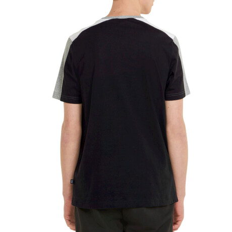 ESS+ Block Tee Black & Grey