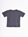 REMERA ROCK OVERSIZED GRIS OSCURO
