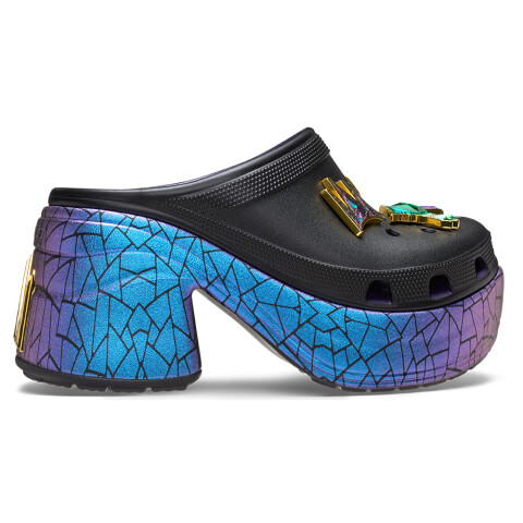 Snow White Siren Clog Black