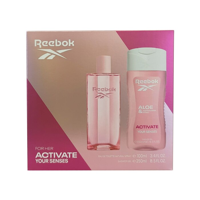REEBOK ACTIVATE HER(EDT100+BODY 250 ML) única