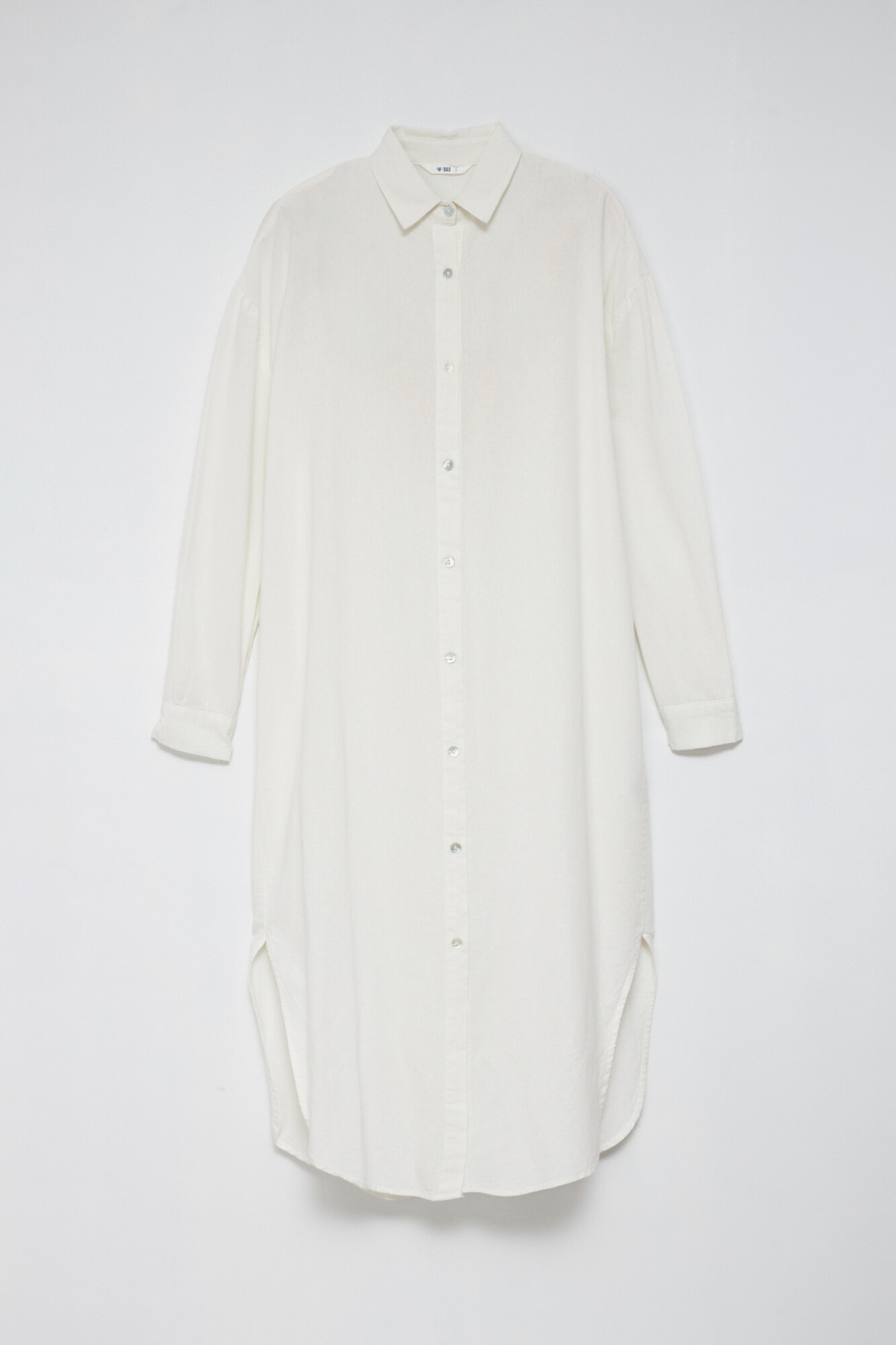 Camisa on sale blanca larga