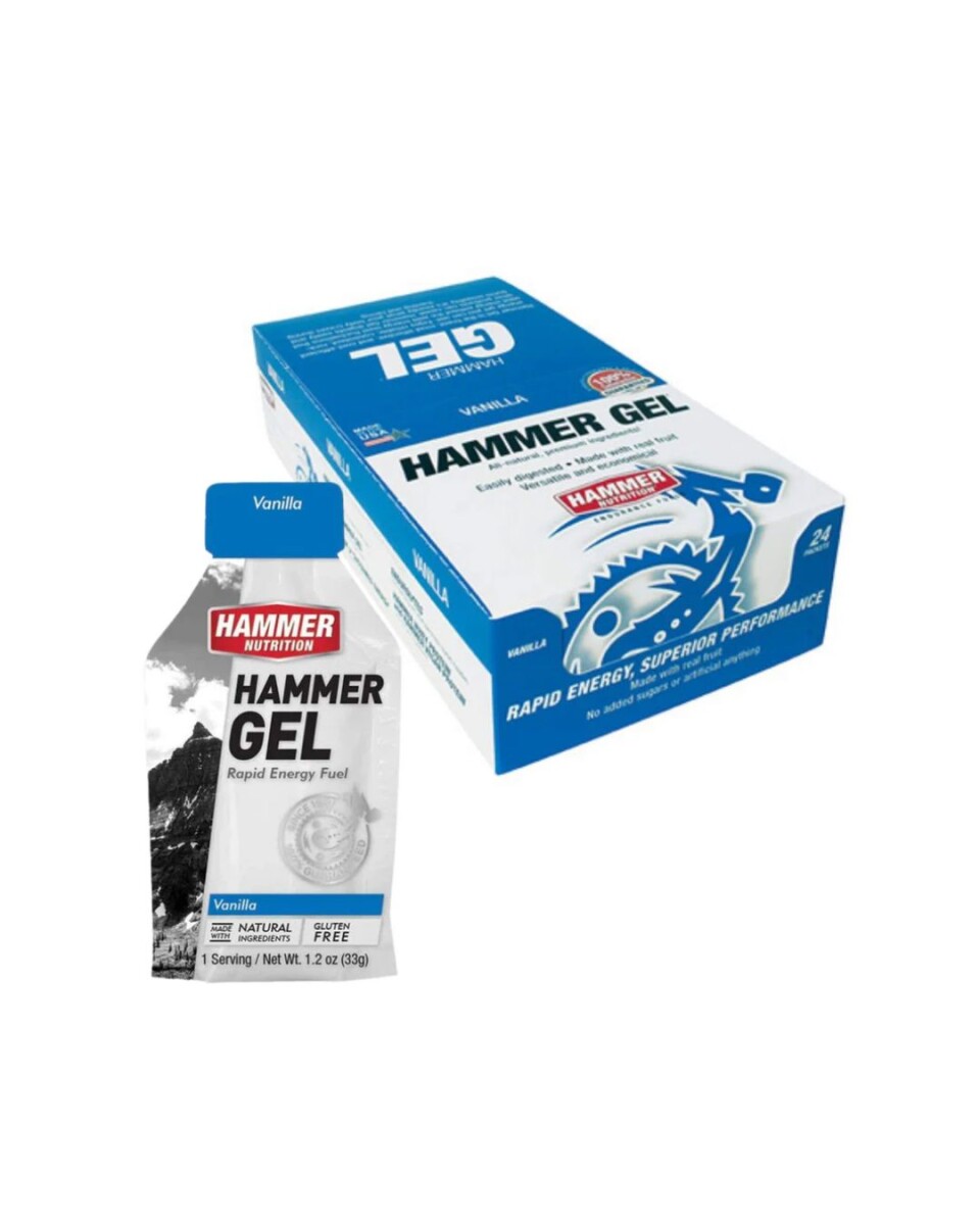 Gel Energizante - Caja x 24 Hammer - Vainilla 