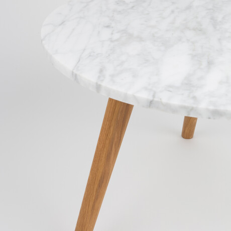 Mesa auxiliar STONE Blanco - Large