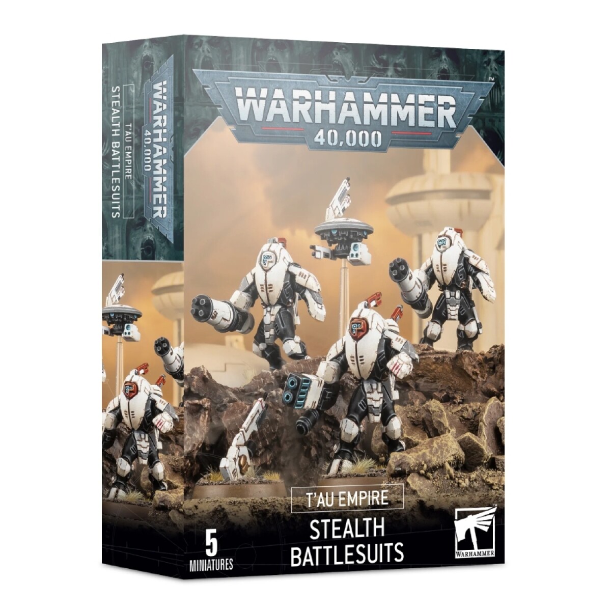 Warhammer 40K T'Au Empire Stealth Battlesuits 