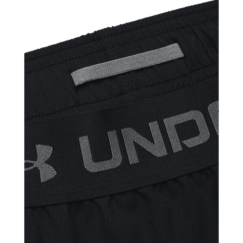 UA Vanish Woven 8in Shorts-ORG BLK-001