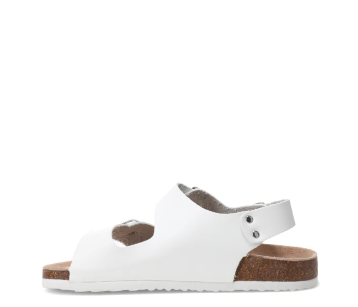 Sandalia STRAPS con tira trasera White