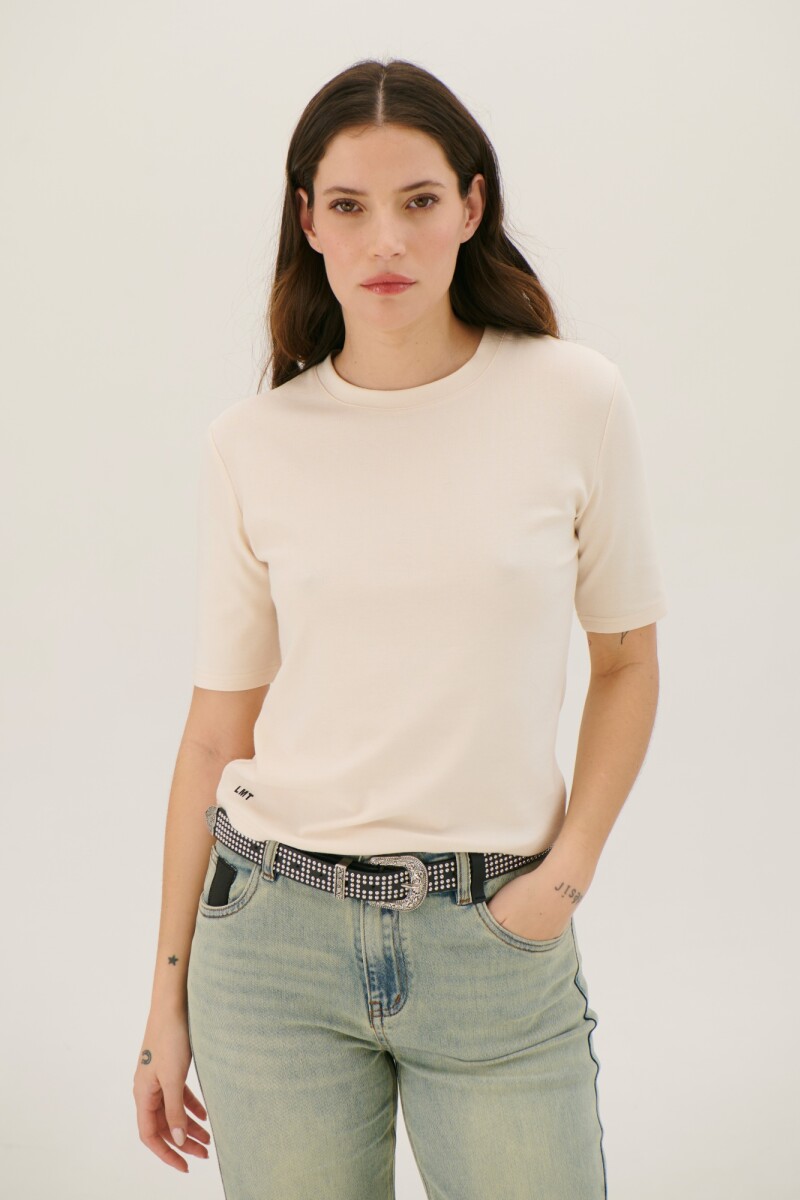 REMERA CODO BEIGE