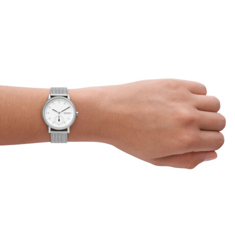 RELOJ SKAGEN FASHION ACERO PLATA 0