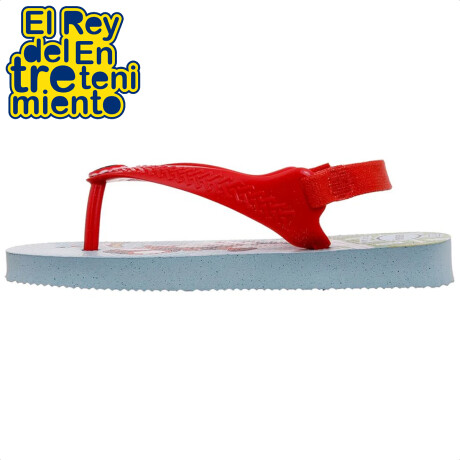 Havaianas Calzado Infantil Chancleta Ojota Sandalia Celeste Spiderman
